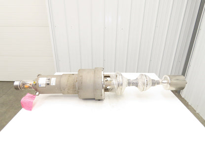 Waukesha Cherry-Burrell Sentinel IV Pneumatic Air Lifter Valve Double Seat 6" SS