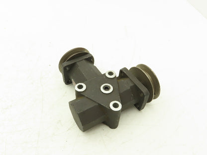 Brown Gear Drives 154806 Zero-Max  Right-Angle Gearbox 2:1 Reduction 1/2" Shaft