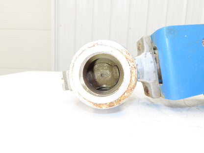 Jamesbury Quadra-Powr II QP1C/M 1.5" Flanged SS Ball Valve Actuator & Positioner