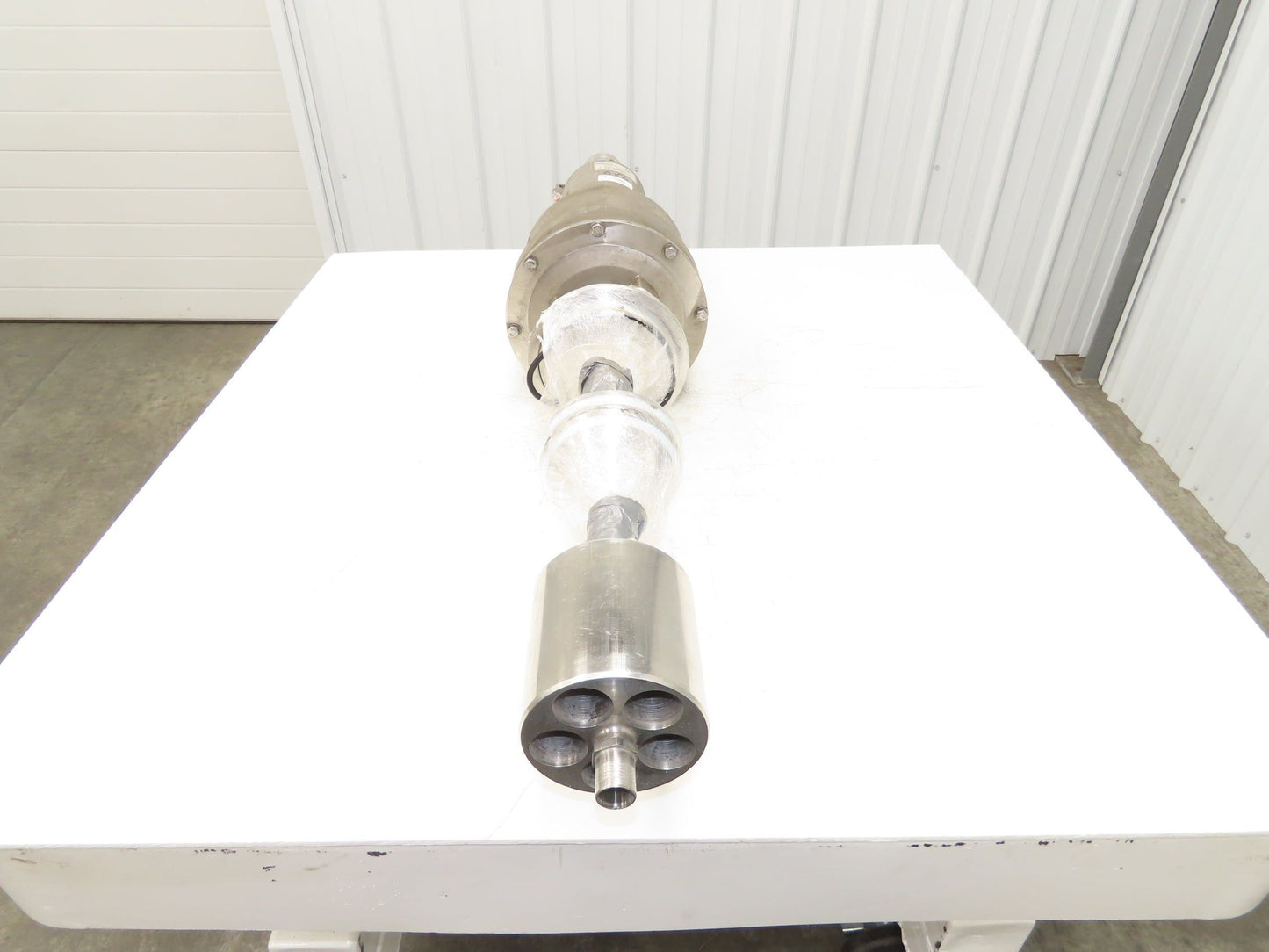 Waukesha Cherry-Burrell Sentinel IV Pneumatic Air Lifter Valve Double Seat 6" SS