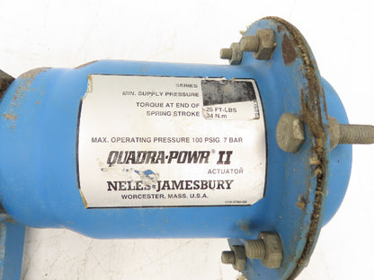 Jamesbury Quadra-Powr II QP1C/M 2" Flanged SS Ball Valve Actuator 100 PSI