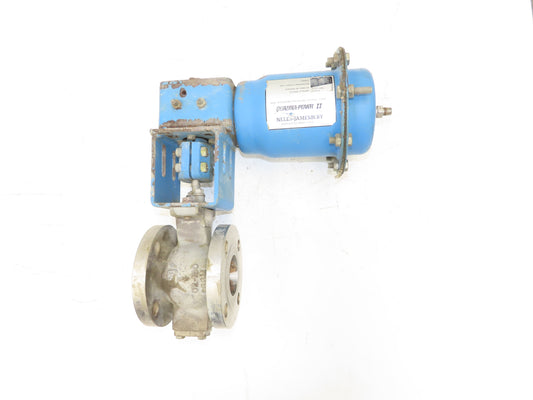 Jamesbury Quadra-Powr II QP1C/M 2" Flanged SS Ball Valve Actuator 100 PSI