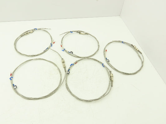 Furukawa JA755005A4 Immersion Heater Thermocouple Lot of 5