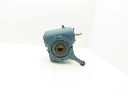 Morse 25SA Shaft Mounted Gearbox 30:1 Reducer 1.17Hp Output 58 RPM 1-1/4" Bore