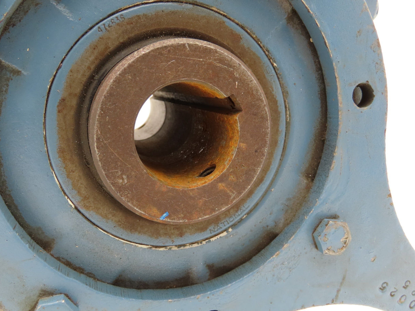 Morse 25SA Shaft Mounted Gearbox 30:1 Reducer 1.17Hp Output 58 RPM 1-1/4" Bore