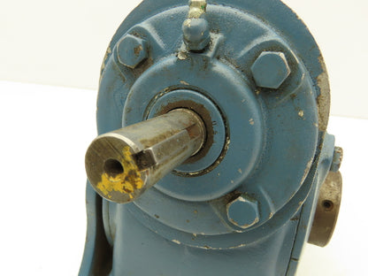 Morse 25SA Shaft Mounted Gearbox 30:1 Reducer 1.17Hp Output 58 RPM 1-1/4" Bore
