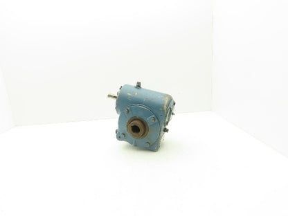Morse 25SA Shaft Mounted Gearbox 30:1 Reducer 1.17Hp Output 58 RPM 1-1/4" Bore