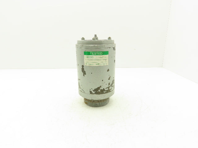 Elmo Rietschle S011 Vacuum Relief Valve 290 Mbar 4" NPT