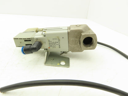 SMC SGC221B-1015Y-5DZ-B1-X2 Coolant Valve 3/8" NPT
