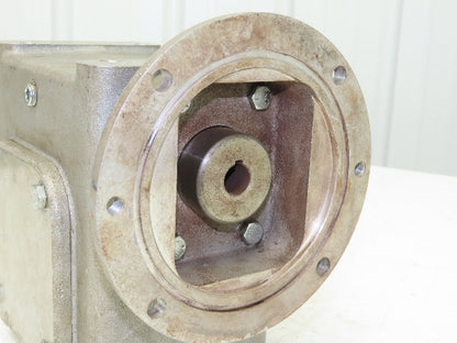 Electra Grove Gear EL-TMQ-826-20-R-56 Worm Gearbox 20:1 Reducer 3Hp 88rpm 56C RH