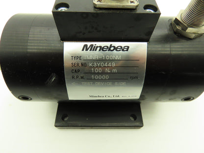 Minebea TMNR-100NM Torque Transducer 100 N-m 10000rpm 23mm Dual Shaft W/Damage