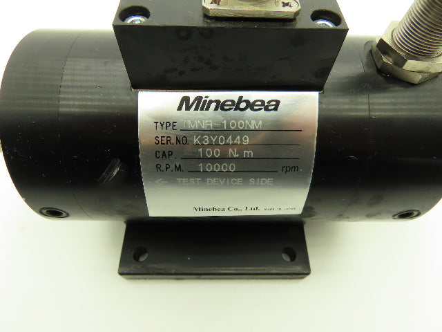 Minebea TMNR-100NM Torque Transducer 100 N-m 10000rpm 23mm Dual Shaft W/Damage