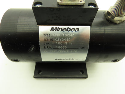 Minebea TMNR-100NM Torque Transducer 100 N-m 10000rpm 23mm Dual Shaft W/Damage
