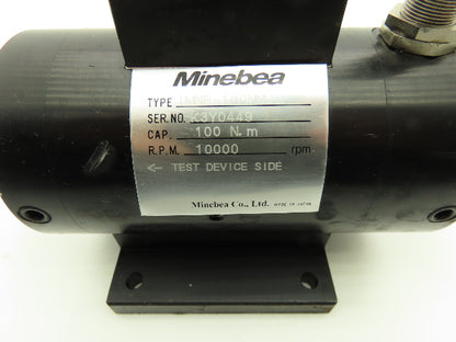 Minebea TMNR-100NM Torque Transducer 100 N-m 10000rpm 23mm Dual Shaft W/Damage