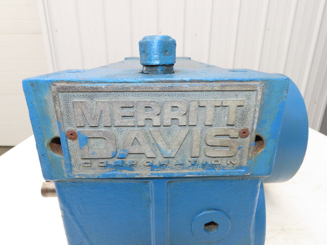 Merritt Davis Gearbox For Extruder 13.6:1 Reducer Parallel Gear Drive