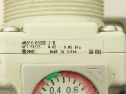 SMC Pneumatic Air Soft Start Valve Relief Filter Regulator Assembly Lot of 2