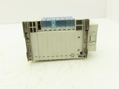 SMC SY3300-5U1 Pneumatic 8-Station Solenoid Valve Manifold Assy w/Serial Unit