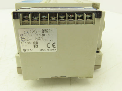 SMC SY3300-5U1 Pneumatic 8-Station Solenoid Valve Manifold Assy w/Serial Unit