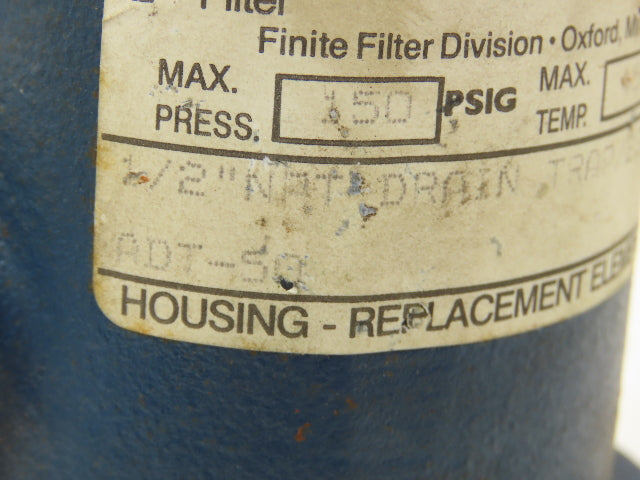 Parker ADT-50 Drain Trap 1/2" NPT 150 psig 450°F