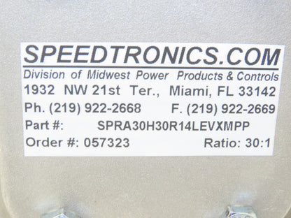 Electra Grove Gear EL-HM-830-30-R Gearbox 30:1 Reducer 58rpm 140TC Hollow Shaft