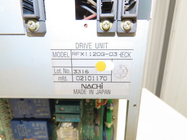 Nachi Fujikoshi RFX1120G-03 Robot Servo Drive Unit