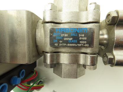 Ferguson Asco 80DA0375 27BC Pneumatic Valve Actuator 3 Way 116psi 120VAC 1" NPT