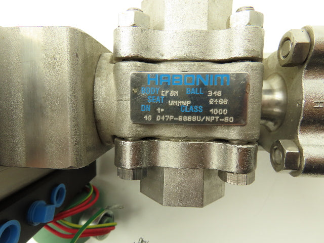 Ferguson Asco 80DA0375 27BC Pneumatic Valve Actuator 3 Way 116psi 120VAC 1" NPT