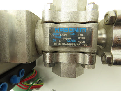 Ferguson Asco 80DA0375 27BC Pneumatic Valve Actuator 3 Way 116psi 120VAC 1" NPT