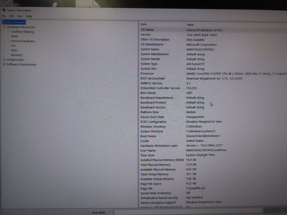 Nexcom NISE3900E-H310 Intel Core i7 Fanless PC 2.4 GHz 16GB Ram 0-30VDC input