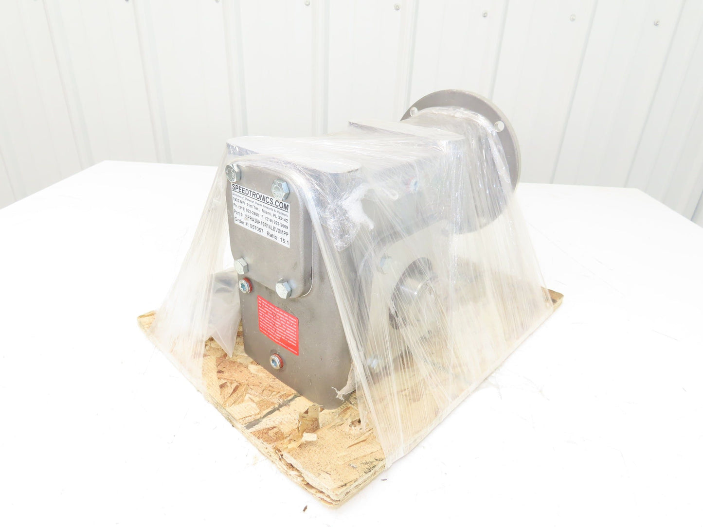 Electra Grove Gear EL-HM-826-15-R Gearbox 15:1 Reducer 116rpm 140TC Hollow Shaft