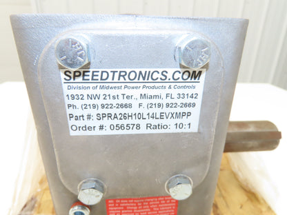 Electra Grove Gear EL-HM-826-10 Gearbox 10:1 Reducer 175rpm 140TC Hollow Shaft