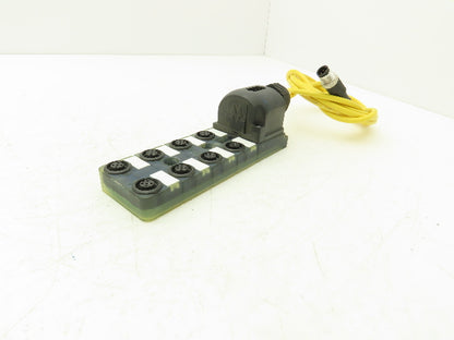 Murr Elektronik MVP12N-VN8F Breakout Box Spring Terminal 24vdc 8 Position M12