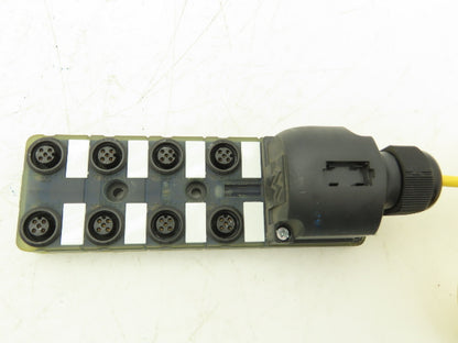 Murr Elektronik MVP12N-VN8F Breakout Box Spring Terminal 24vdc 8 Position M12