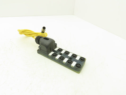 Murr Elektronik MVP12N-VN8F Breakout Box Spring Terminal 24vdc 8 Position M12