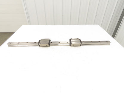 CPC HRC 35 FN Z-B Linear Bearing 70mm x 110mm x 48mm Guide Rail 35mm x 40"