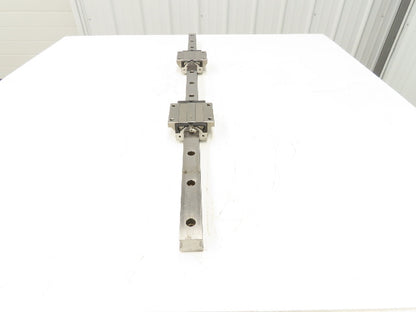 CPC HRC 35 FN Z-B Linear Bearing 70mm x 110mm x 48mm Guide Rail 35mm x 40"