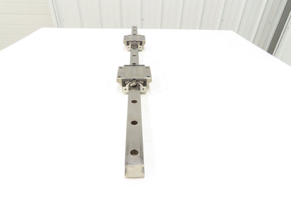 CPC HRC 35 FN Z-B Linear Bearing 70mm x 110mm x 48mm Guide Rail 35mm x 40"
