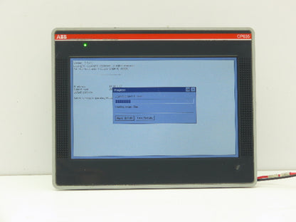 ABB CP635 Display Touch Screen HMI 24VDC 7" 800x480 USB 2.0 Ethernet Serial SD