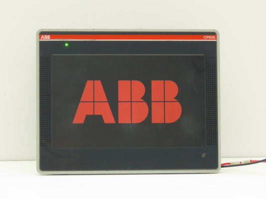 ABB CP635 Display Touch Screen HMI 24VDC 7" 800x480 USB 2.0 Ethernet Serial SD