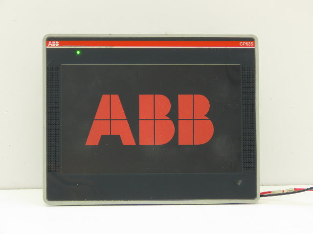 ABB CP635 Display Touch Screen HMI 24VDC 7" 800x480 USB 2.0 Ethernet Serial SD
