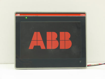 ABB CP635 Display Touch Screen HMI 24VDC 7" 800x480 USB 2.0 Ethernet Serial SD