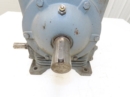 Perfection SB 3810 B Gearbox Reducer 10:1 Ratio 5Hp Dual Shaft