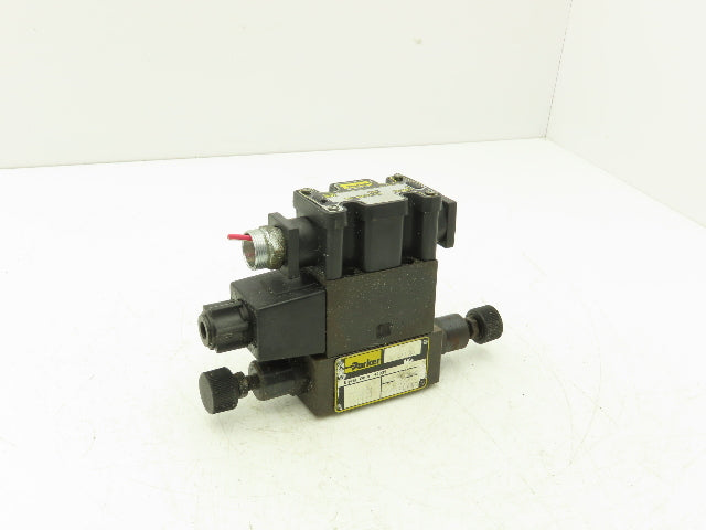 Parker D1VW20BNYCH-75 Hydraulic Solenoid Valve 2-Position 120VAC .5A 5000 psi