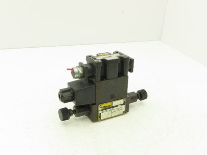 Parker D1VW20BNYCH-75 Hydraulic Solenoid Valve 2-Position 120VAC .5A 5000 psi