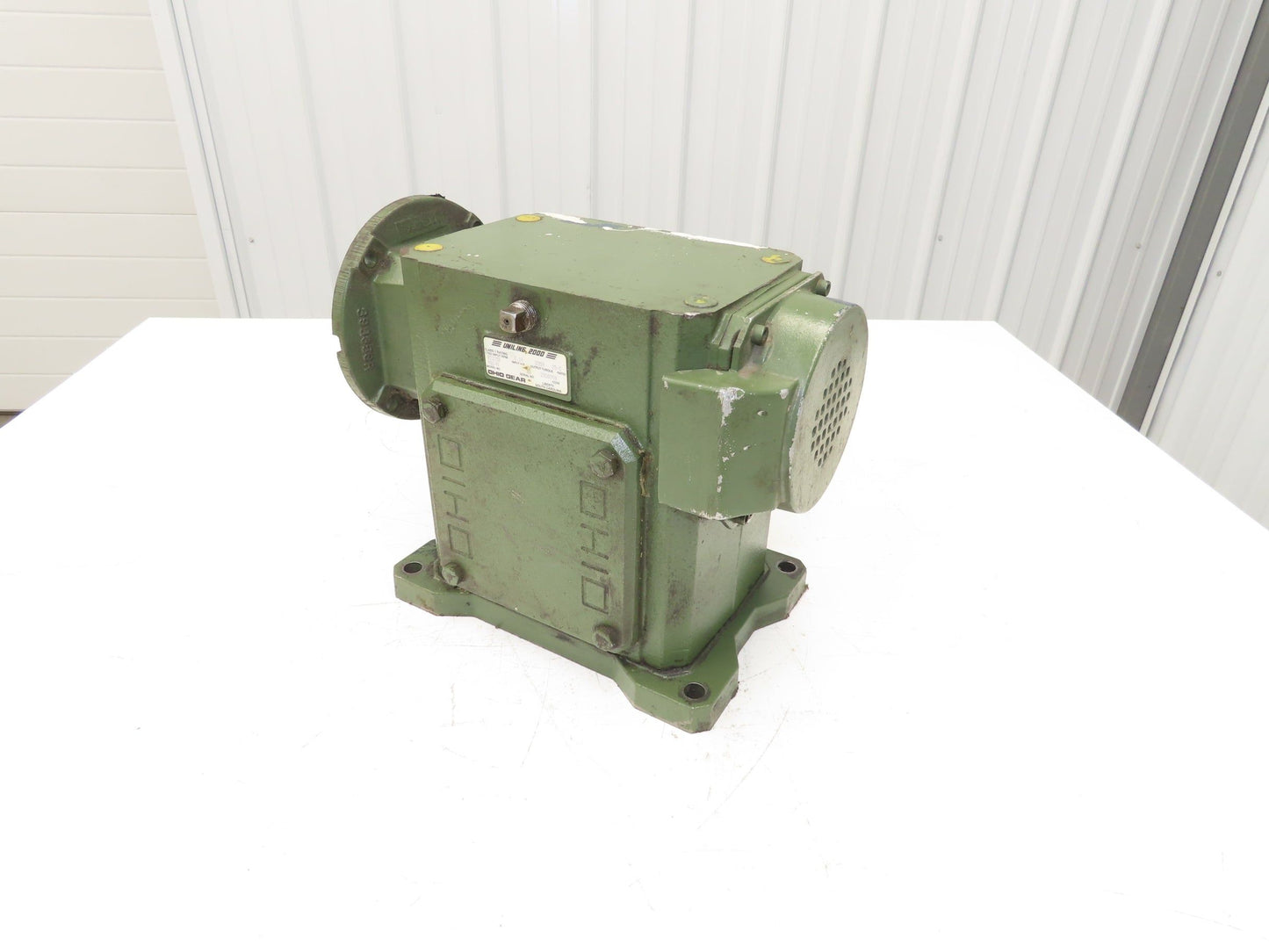 Ohio Gear B2325FMQ140 Uniline 2000 Gearbox 25:1 Reducer 3Hp 70rpm 140TC LH