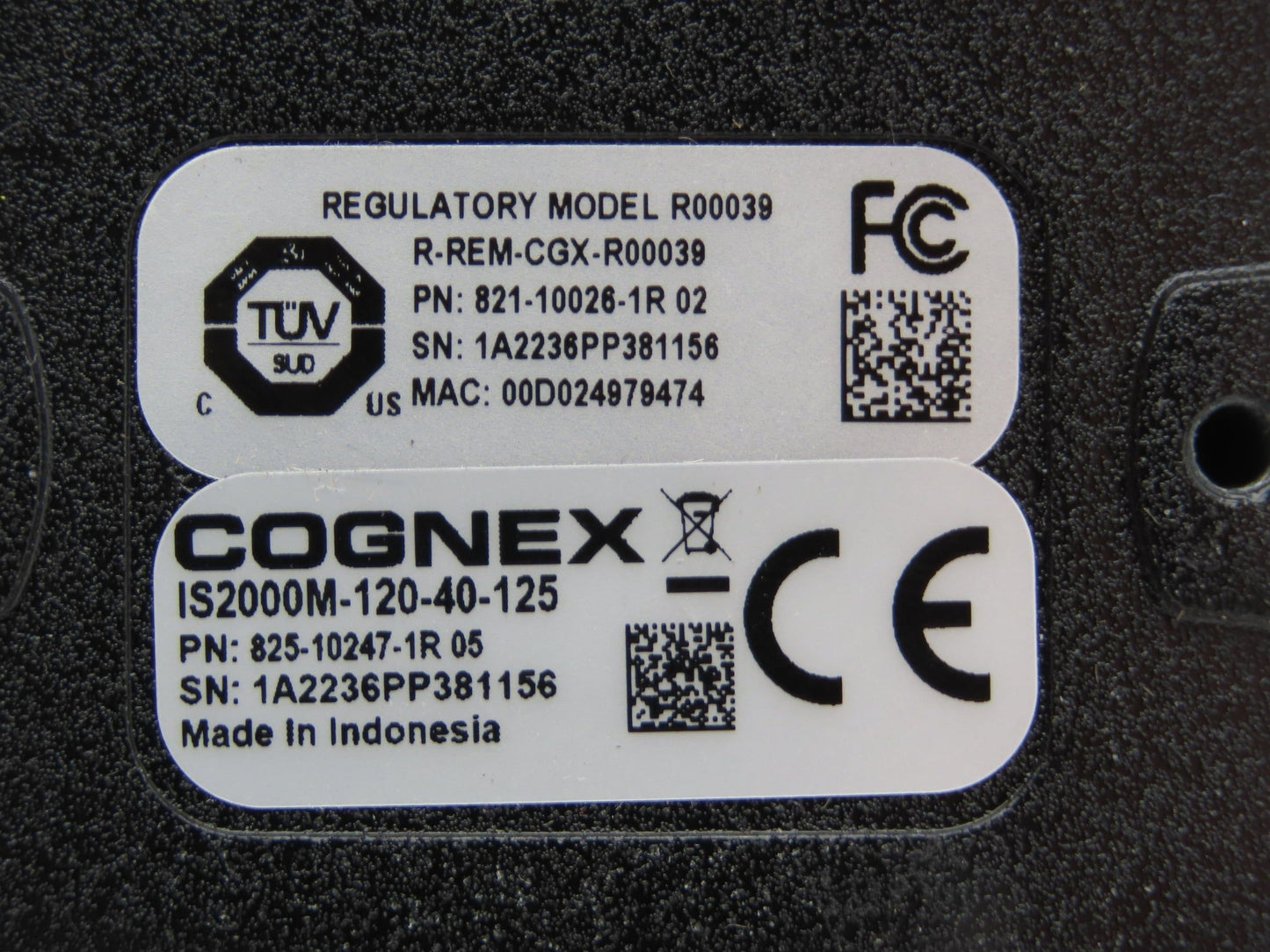 Cognex In-Sight 2000 Vision Sensor 24V