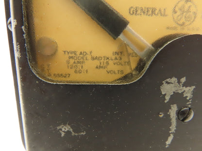 General Electric 8AD7KLA3/AD-7 AC Kilowatts Meter 0-7500 Vintage