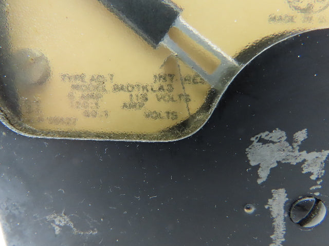 General Electric 8AD7KLA3/AD-7 AC Kilowatts Meter 0-7500 Vintage