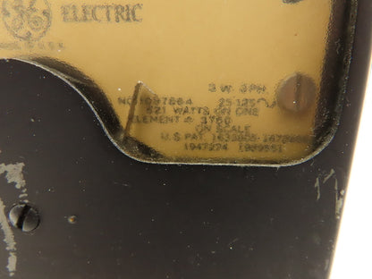 General Electric 8AD7KLA3/AD-7 AC Kilowatts Meter 0-7500 Vintage
