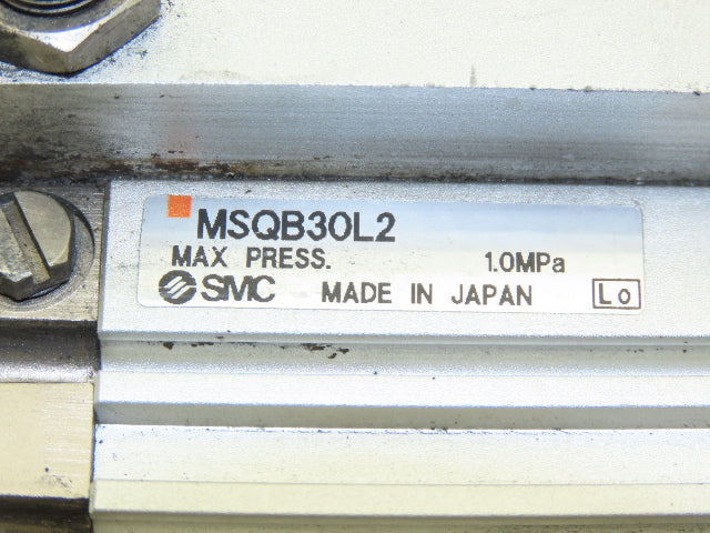 SMC MSQB30L2 Pneumatic Rotary Actuator Table Air Cylinder 180° Rotation